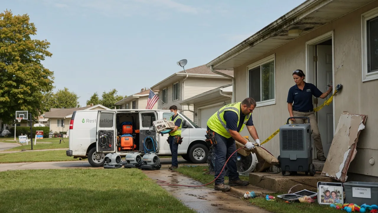 Water Damage Restoration in University Park, IL near me